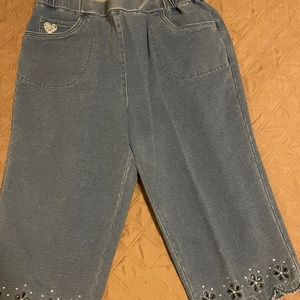 “Dream Jeans by Quacker Factory “  Capris